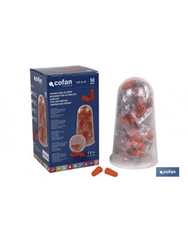 PACK 50 TAPONES (25 par) OIDOS  PU SNR36