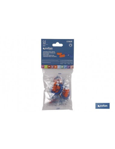 PACK 50 TAPONES (25 par) OIDOS...