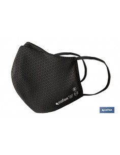 MASCARILLA TEXTIL NEGRA...