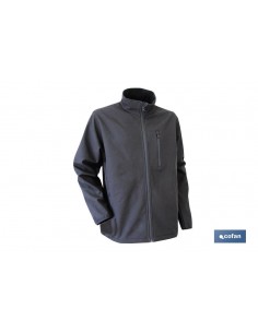 CHAQUETA SOFT SHELL NEGRA...