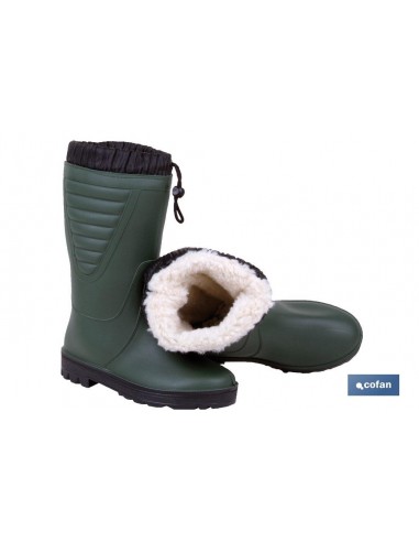 BOTA DE AGUA FORRO POLAR TALLA 46