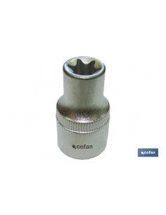 LLAVE DE VASO 1/2 TORX...