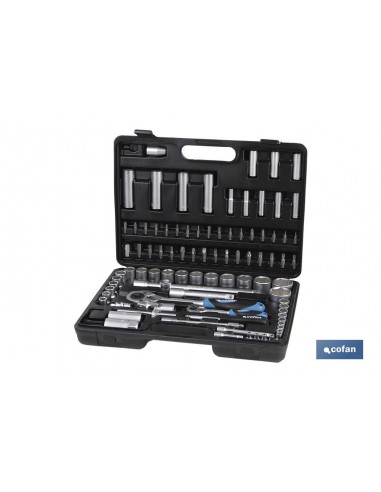 MALETÍN 94 PCS STANDARD 1/4 Y 1/2