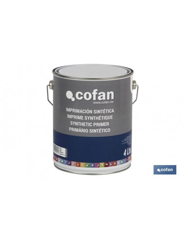 IMPRIMACIÓN SINTÉTICA (4 L) GRIS