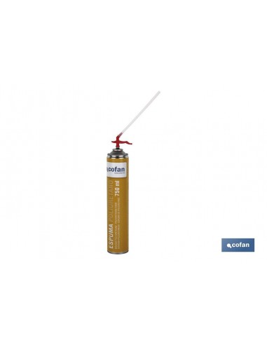 ESPUMA POLIURETANO 750ML 45L MANUAL