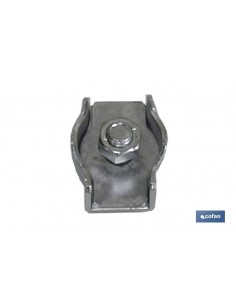 SUJETACABLES PLANO SIMPLE M-8
