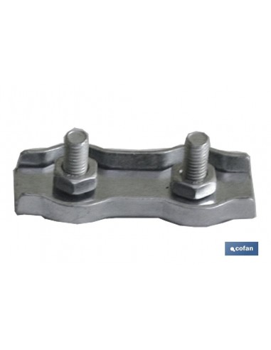SUJETACABLES PLANOS DOBLE M-5