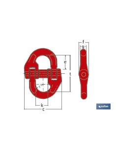 HAMMERLOCK PARA CADENA 7MM 2TN 2