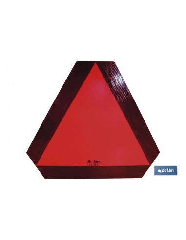 PLACA V-5 PARA VEHICULOS LENTOS
