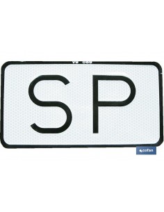 PLACA SP V-9 SERVICIO...