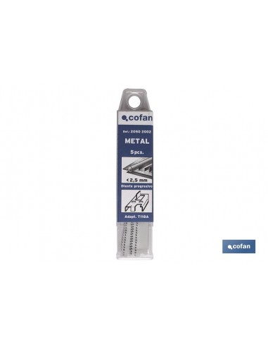 SIERRA CALAR (5PCS) T118A HSS 67X1,1...