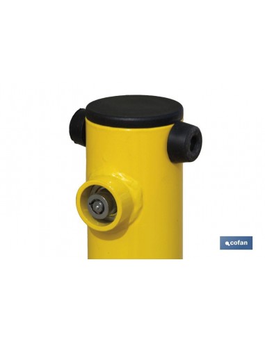 POSTE ABATIBLE PARA PARKING C/CERRADURA