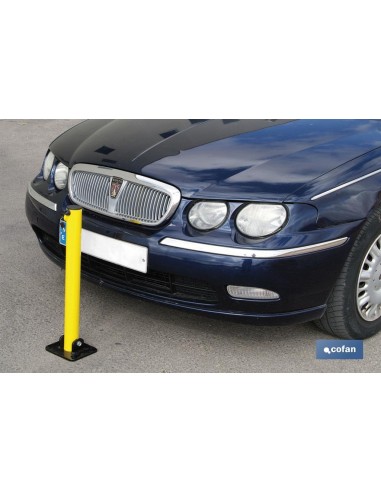 POSTE ABATIBLE PARA PARKING C/CERRADURA