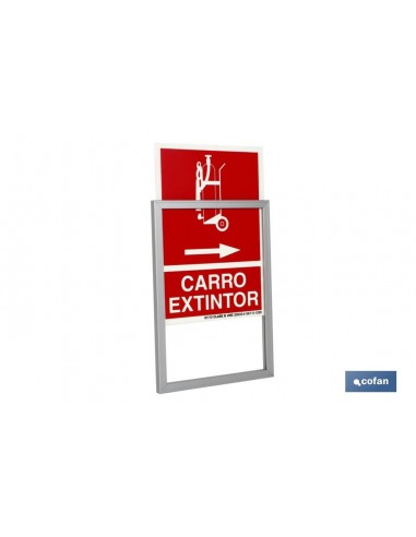 MARCO ALUMINIO PARA SEÑAL 420x297 mm