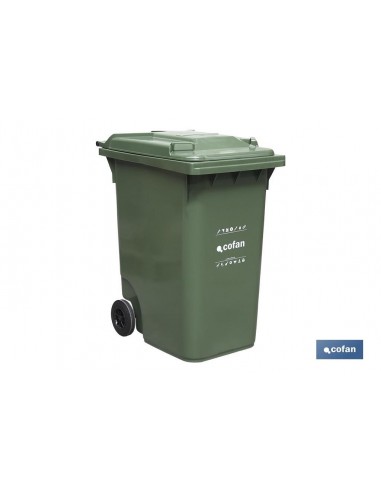 CONTENEDOR 2 RUEDAS 360LT COLOR VERDE