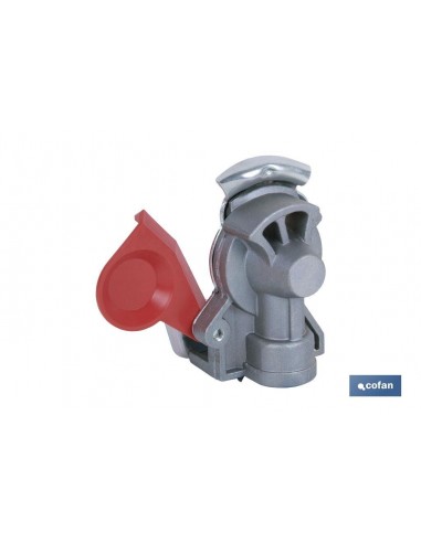 CABEZA ACOPLAM. AUTOM. AMARILLA 22/150