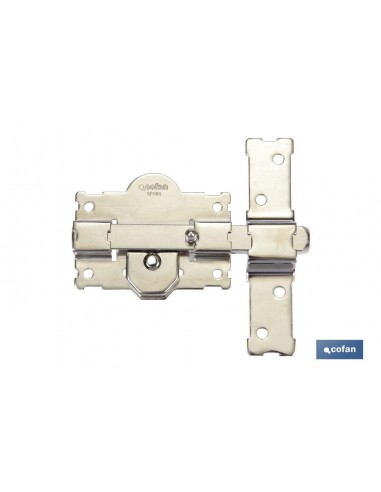 CERROJO BOTON/LLAVE NIQUELADO R/105 -...