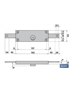 Cerradura Persiana Metal P... 2