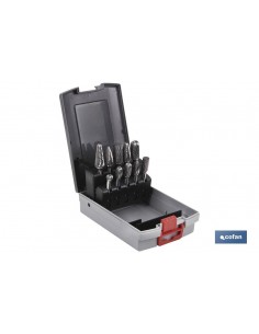 ESTUCHE FRESAS ROTATIVAS 10...