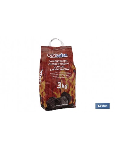 BOLSA CARBON VEGETAL 3 KGS