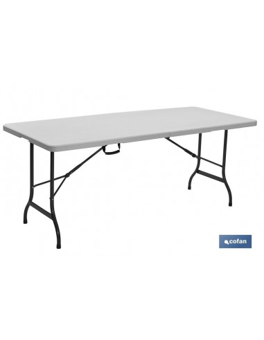 MESA PLEGABLE RECTANGULAR BLANCA...