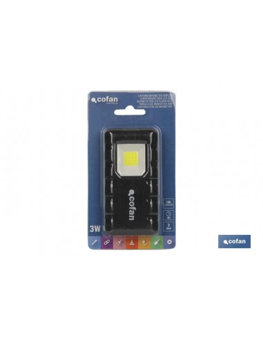 LINTERNA COB LED 3W 150Lm...