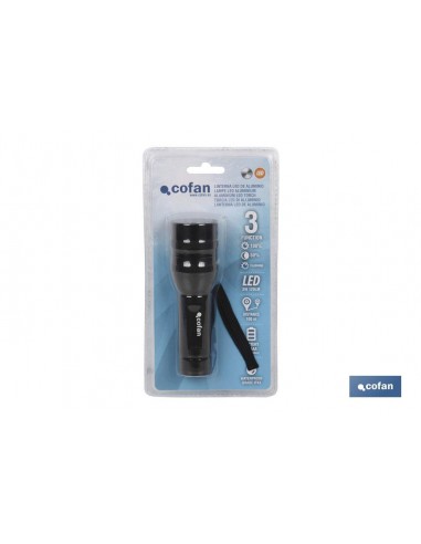 LINTERNA ALUM. HIGH POWER LED 120Lm...