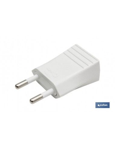 CLAVIJA BIPOLAR BLANCO (10A-250V)