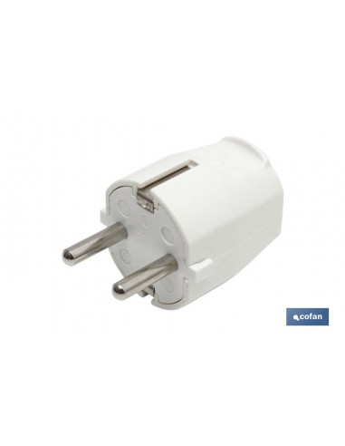CLAVIJA BIPOLAR BLANCA (16A-250V)