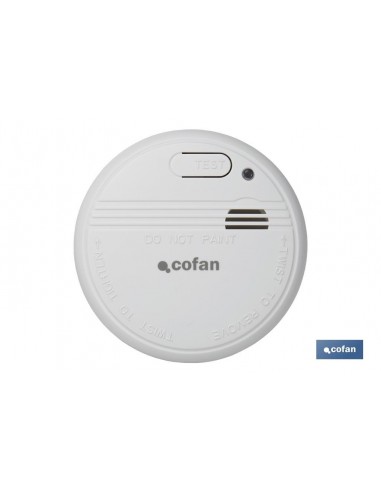 DETECTOR DE HUMOS CON ALARMA SONIDO