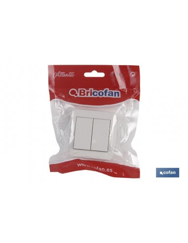 DOBLE INTERRUPTOR SUPERFICIE  MODELO...