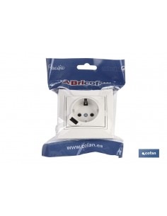BASE ENCHUFE USB MONOBLOC... 2