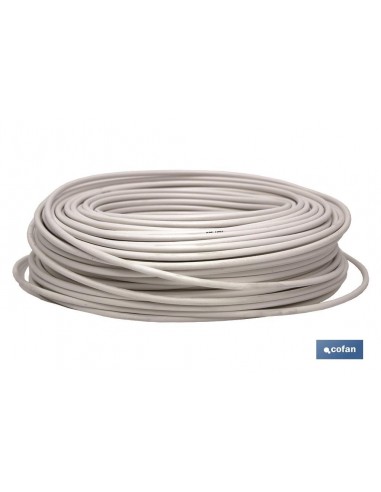 CABLE ANTENA 75 Ohm BLANCO (100 M)
