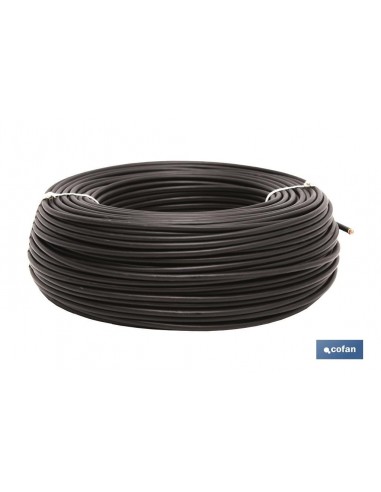ROLLO CABLE H07V-K 1X2,5MM2 NEGRO (100M)