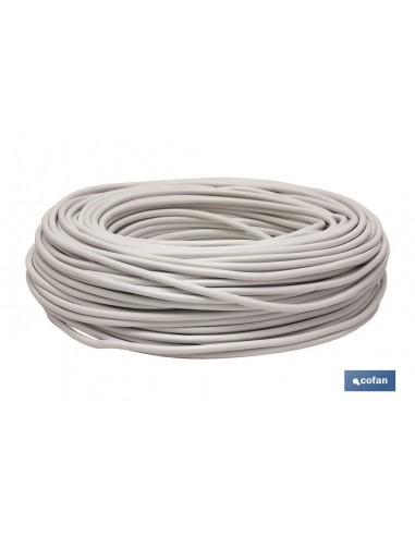 ROLLO 100M MANGUERA BLANCO H05VV-F...