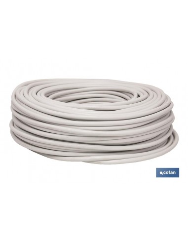 ROLLO 100M MANGUERA BLANCO H05VV-F...