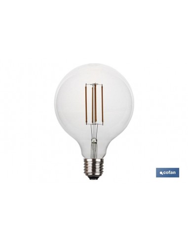 BOMBILLA LED GLOBO CLARO E27 4W 380LM...