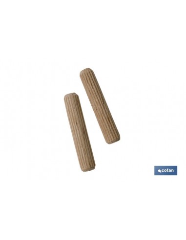 BL 7 UDS ESPIGA DE MADERA 10MM