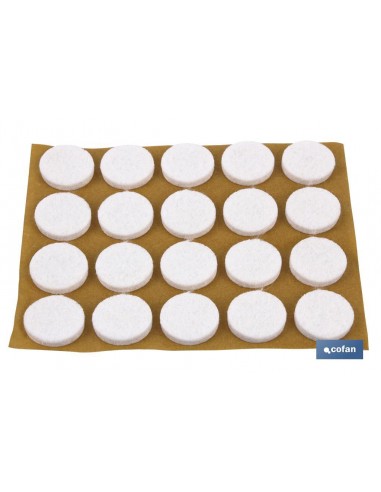 BLÍSTER DE 2X20 UDS. FIELTRO BLANCO...
