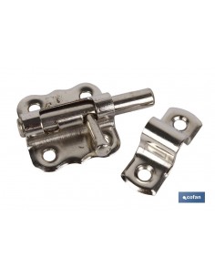 PASADOR CERROJO NIQUELADO 60MM