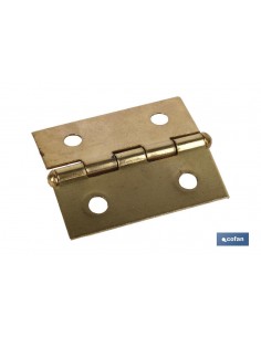 2 UDS. BISAGRA DE HIERRO...