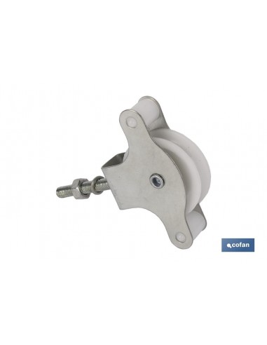 2 UDS POLEA CON TORNILLO 40MM