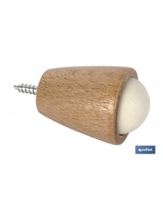 TOPE DE MADERA PARA PUERTA...