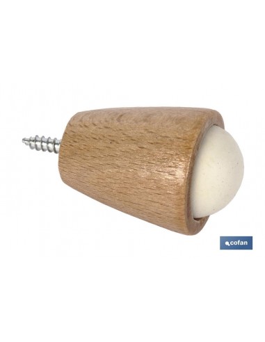 TOPE DE MADERA PARA PUERTA 40 MM...