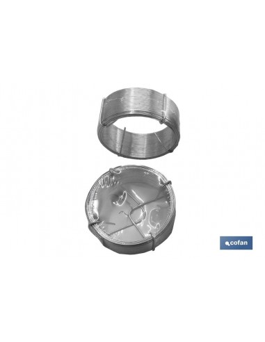ROLLO ALAMBRE GALVANIZADO 0,7MM   75M