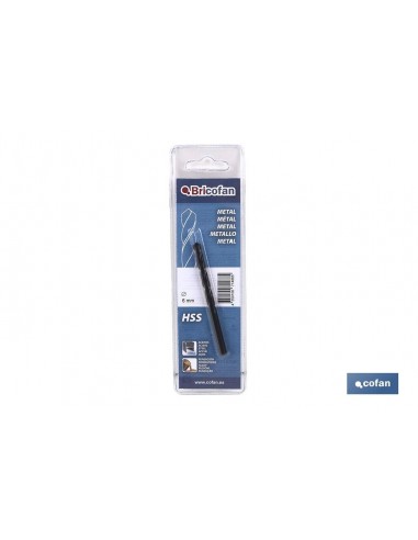 BL 1 UDS HSS DIN338N BRICOFAN 7,5 mm