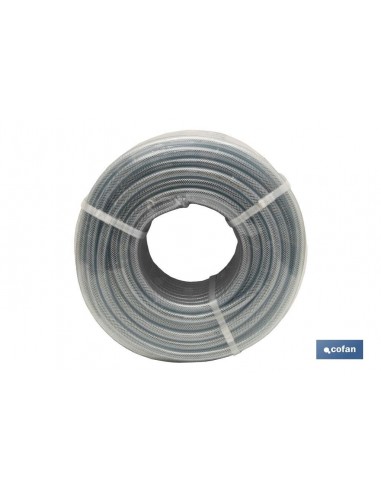MANGUERA PVC CRISTAL C/REFUERZO...