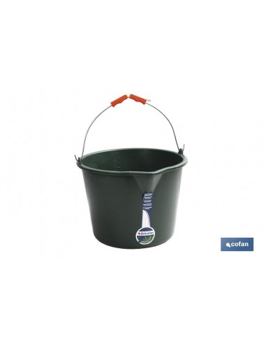 CUBO JARDINERÍA CON VERTEDOR 20 LITROS