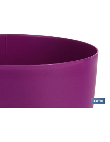 MACETA CAMELIA COLOR MORADO18X17.8cm...