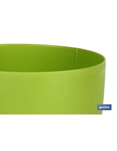 MACETA CAMELIA COLOR VERDE 24.5X23.6CM